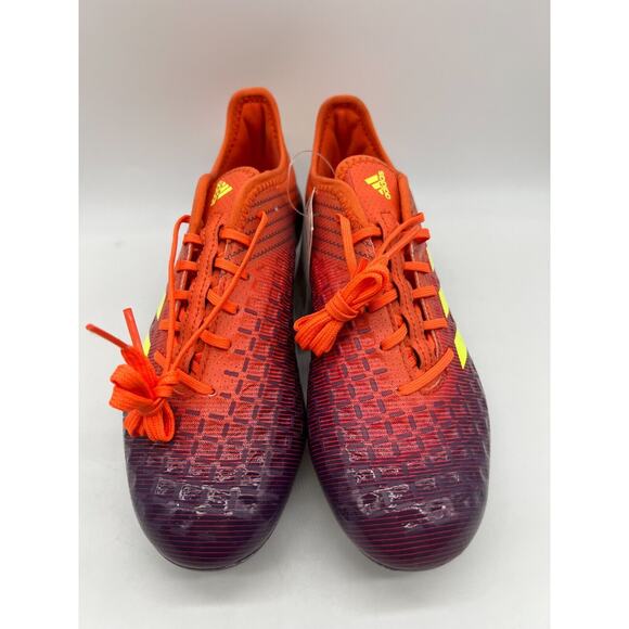 Adidas Predator Malice Control BB7974 Orange Purple Rugby Cleats Men's Size 6.5 - Picture 7 of 12